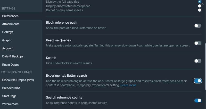 advanced search